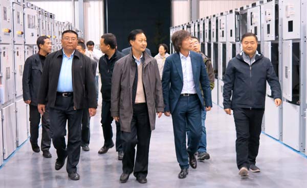 寧波菲仕公司總裁任文杰一行赴長城電工參觀交流，共探技術(shù)創(chuàng)新合作新機(jī)遇